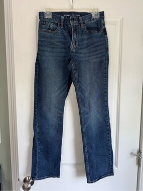 Old Navy Men’s Bootcut Jeans - Dark Blue Wash